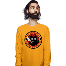 Load image into Gallery viewer, Daily_Deal_Shirts Long Sleeve Shirts, Unisex / Small / Gold Pet Friendly Human Tolerant
