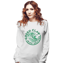 Load image into Gallery viewer, Secret_Shirts Long Sleeve Shirts, Unisex / Small / White Green Claw
