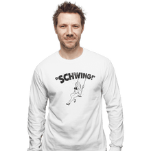 Load image into Gallery viewer, Shirts Long Sleeve Shirts, Unisex / Small / White Schwing
