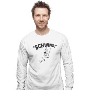 Shirts Long Sleeve Shirts, Unisex / Small / White Schwing