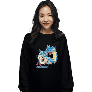 Shirts Long Sleeve Shirts, Unisex / Small / Black Pretty Guardian Trainer Neptune