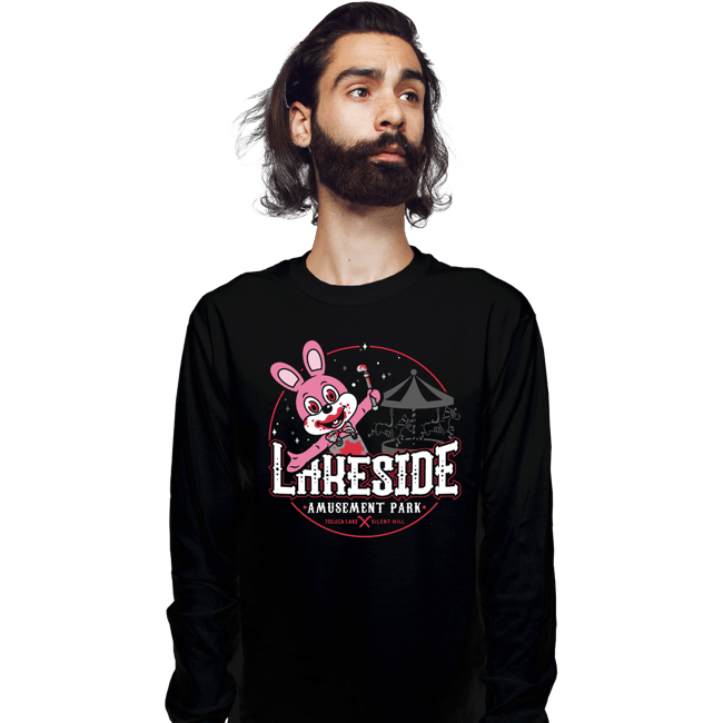 Daily_Deal_Shirts Long Sleeve Shirts, Unisex / Small / Black Lakeside Park