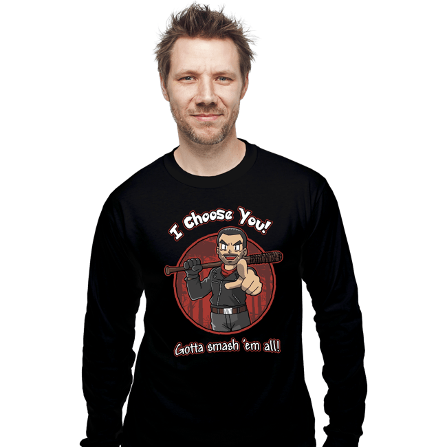 Shirts Long Sleeve Shirts, Unisex / Small / Black Negan Chooses You