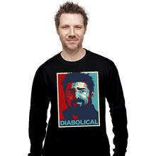Load image into Gallery viewer, Daily_Deal_Shirts Long Sleeve Shirts, Unisex / Small / Black Diabolical
