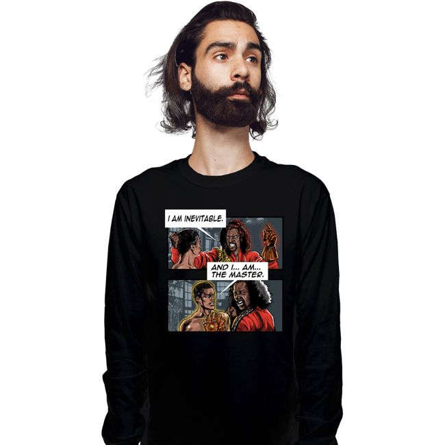Daily_Deal_Shirts Long Sleeve Shirts, Unisex / Small / Black The Master