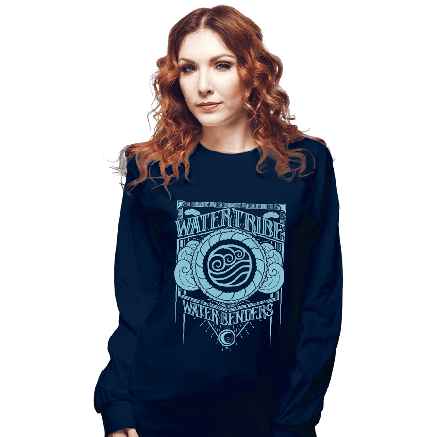 Shirts Long Sleeve Shirts, Unisex / Small / Navy Water Tribe