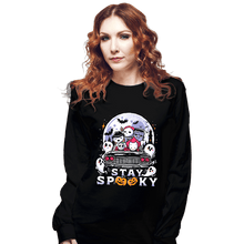 Load image into Gallery viewer, Daily_Deal_Shirts Long Sleeve Shirts, Unisex / Small / Black Stay Spooky
