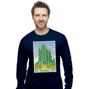 Shirts Long Sleeve Shirts, Unisex / Small / Navy Visit The Emerald City