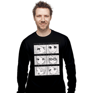 Secret_Shirts Long Sleeve Shirts, Unisex / Small / Black Dere Types
