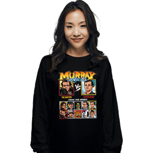 Secret_Shirts Long Sleeve Shirts, Unisex / Small / Black Murray Legends