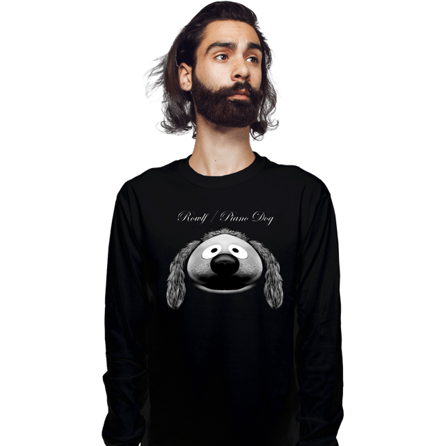 Shirts Long Sleeve Shirts, Unisex / Small / Black Rowlf
