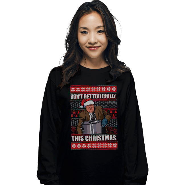 Shirts Long Sleeve Shirts, Unisex / Small / Black Too Chilli