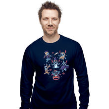 Load image into Gallery viewer, Secret_Shirts Long Sleeve Shirts, Unisex / Small / Navy Halloween Costumes

