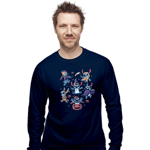 Secret_Shirts Long Sleeve Shirts, Unisex / Small / Navy Halloween Costumes