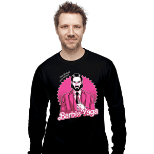 Daily_Deal_Shirts Long Sleeve Shirts, Unisex / Small / Black Barbie Yaga