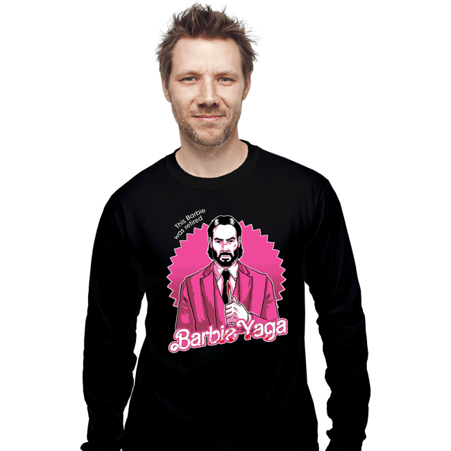 Daily_Deal_Shirts Long Sleeve Shirts, Unisex / Small / Black Barbie Yaga
