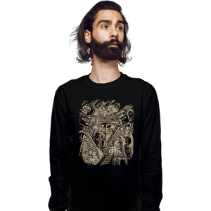 Daily_Deal_Shirts Long Sleeve Shirts, Unisex / Small / Black Most Of The Monty