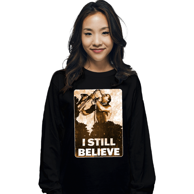 Secret_Shirts Long Sleeve Shirts, Unisex / Small / Black The Sax Man