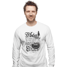 Load image into Gallery viewer, Shirts Long Sleeve Shirts, Unisex / Small / White Winter
