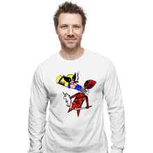Load image into Gallery viewer, Secret_Shirts Long Sleeve Shirts, Unisex / Small / White He Loves Me
