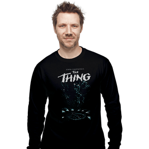 Shirts Long Sleeve Shirts, Unisex / Small / Black The Thing