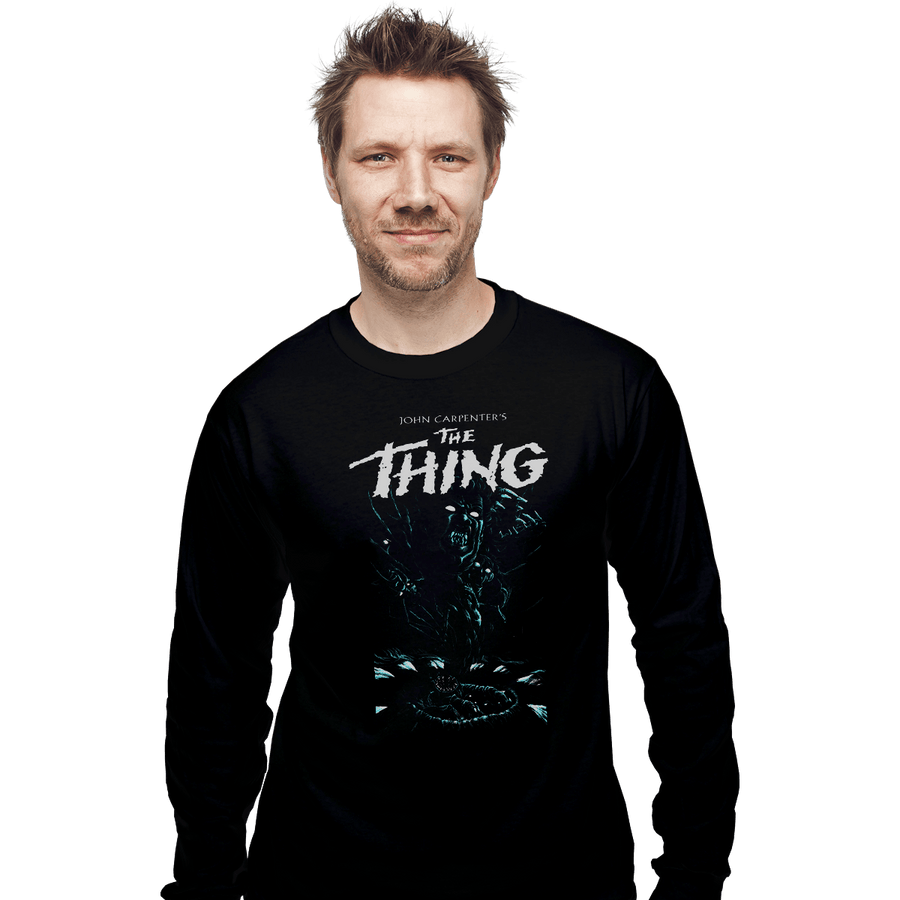 Shirts Long Sleeve Shirts, Unisex / Small / Black The Thing