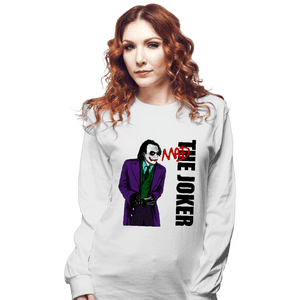 Shirts Long Sleeve Shirts, Unisex / Small / White Mad