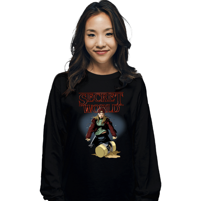 Secret_Shirts Long Sleeve Shirts, Unisex / Small / Black Alex Mack