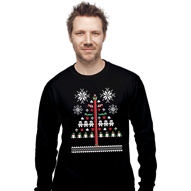 Shirts Long Sleeve Shirts, Unisex / Small / Black Operation Christmas Cod