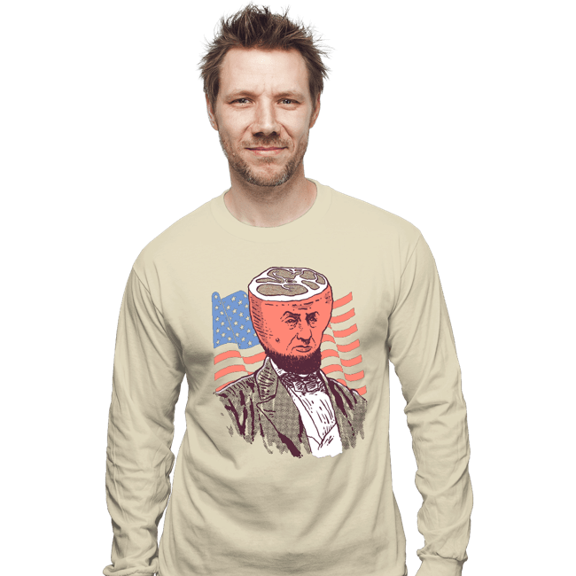 Shirts Long Sleeve Shirts, Unisex / Small / Natural AbraHAM Lincoln