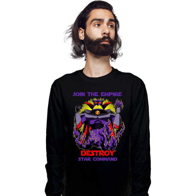 Daily_Deal_Shirts Long Sleeve Shirts, Unisex / Small / Black Join The Empire
