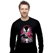 Load image into Gallery viewer, Daily_Deal_Shirts Long Sleeve Shirts, Unisex / Small / Black Glitch Venom
