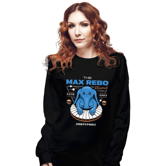 Shirts Long Sleeve Shirts, Unisex / Small / Black The Max Rebo Band