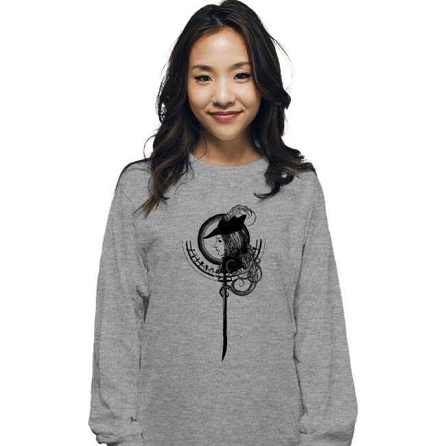 Shirts Long Sleeve Shirts, Unisex / Small / Sports Grey The Old Hunter