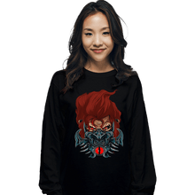 Load image into Gallery viewer, Shirts Long Sleeve Shirts, Unisex / Small / Black Lion Ninja
