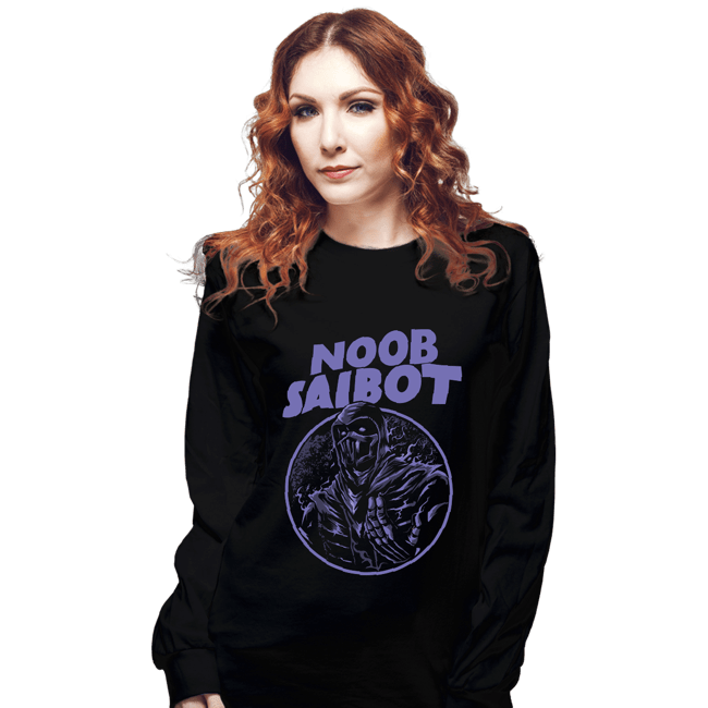 Shirts Long Sleeve Shirts, Unisex / Small / Black Noob Star