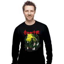 Load image into Gallery viewer, Shirts Long Sleeve Shirts, Unisex / Small / Black Princess Of The Forest

