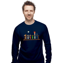Load image into Gallery viewer, Secret_Shirts Long Sleeve Shirts, Unisex / Small / Navy Muppet Science Beakers
