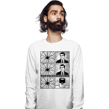 Load image into Gallery viewer, Secret_Shirts Long Sleeve Shirts, Unisex / Small / White Spider Can
