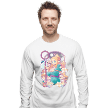 Load image into Gallery viewer, Daily_Deal_Shirts Long Sleeve Shirts, Unisex / Small / White Feastin&#39;
