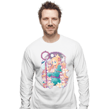 Load image into Gallery viewer, Daily_Deal_Shirts Long Sleeve Shirts, Unisex / Small / White Feastin&#39;
