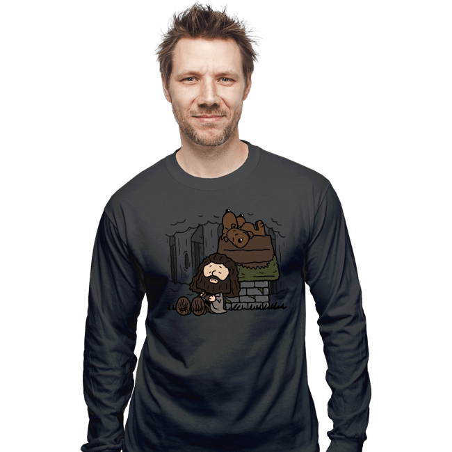 Daily_Deal_Shirts Long Sleeve Shirts, Unisex / Small / Charcoal Rubeus Brown