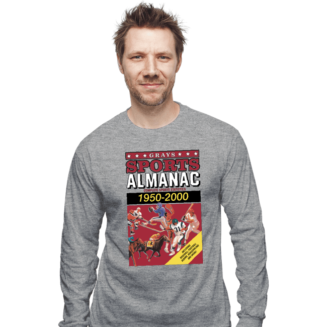 Secret_Shirts Long Sleeve Shirts, Unisex / Small / Sports Grey Sports Almanac
