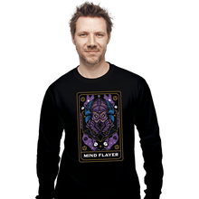 Load image into Gallery viewer, Shirts Long Sleeve Shirts, Unisex / Small / Black Mind Flayer Tarot
