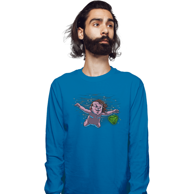 Secret_Shirts Long Sleeve Shirts, Unisex / Small / Sapphire Smells Like Pick Of Destiny
