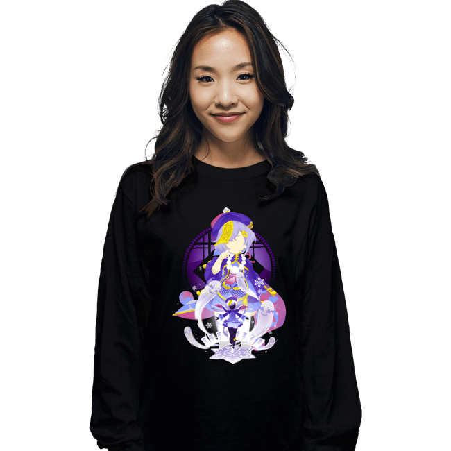 Shirts Long Sleeve Shirts, Unisex / Small / Black Icy Resurrection Qiqi