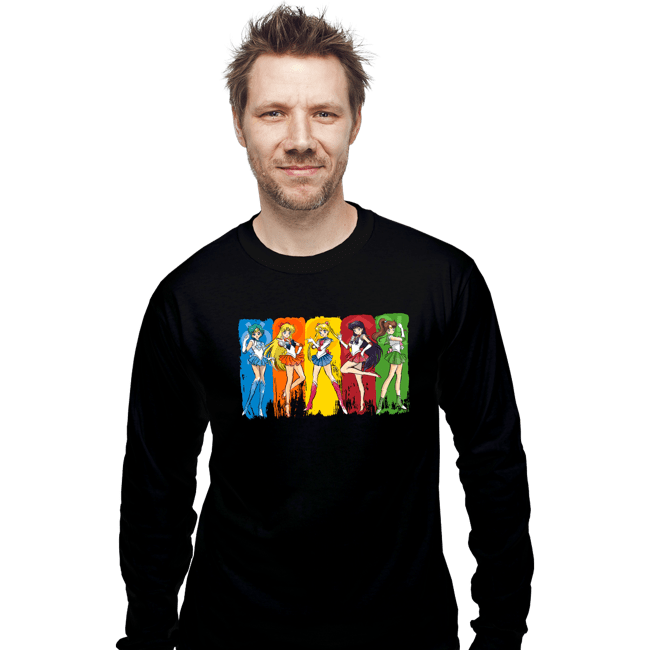 Secret_Shirts Long Sleeve Shirts, Unisex / Small / Black Sailor Scounts!