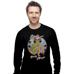 Shirts Long Sleeve Shirts, Unisex / Small / Black Single Mantis