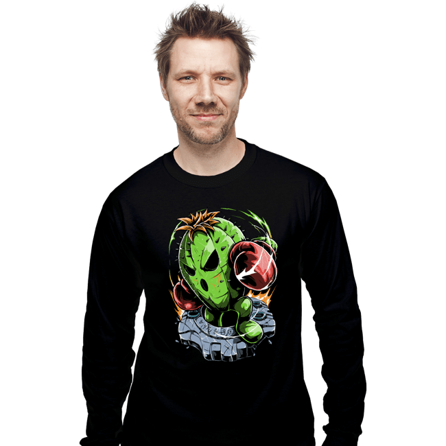 Secret_Shirts Long Sleeve Shirts, Unisex / Small / Black Battle Togemon