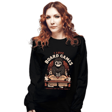 Load image into Gallery viewer, Daily_Deal_Shirts Long Sleeve Shirts, Unisex / Small / Black I Love Board Games
